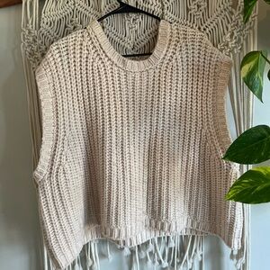 LEAP CONCEPT cashmere/wool pullover gilet sweater vest